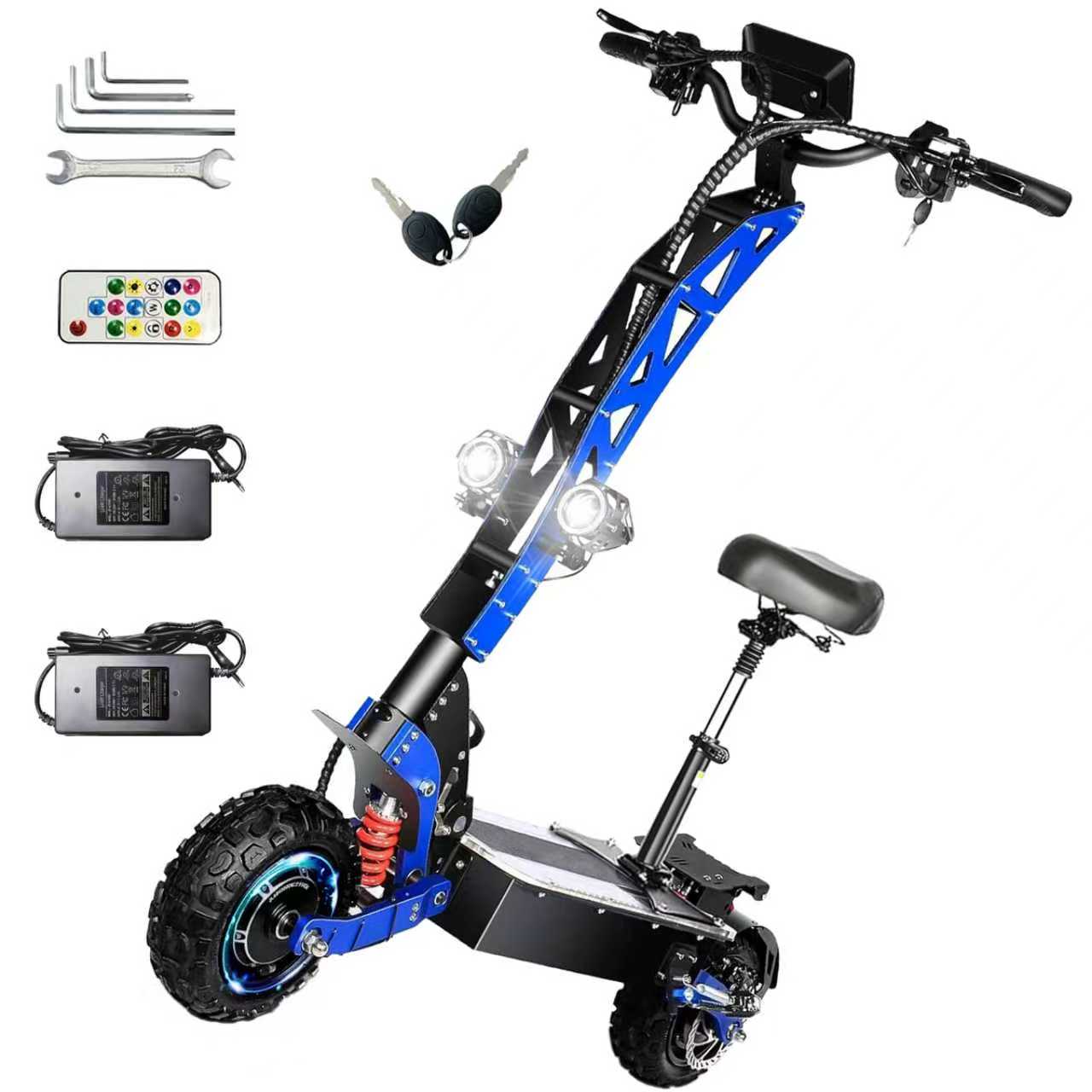 E8P Electric Scooter With Seat